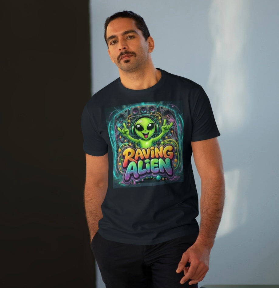 Raving Alien Speaker T Shirt