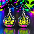 Raving Alien Speaker Earrings